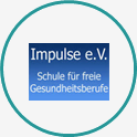 Logo des Impulse e.V., der Schule für Gesundheitsberufe